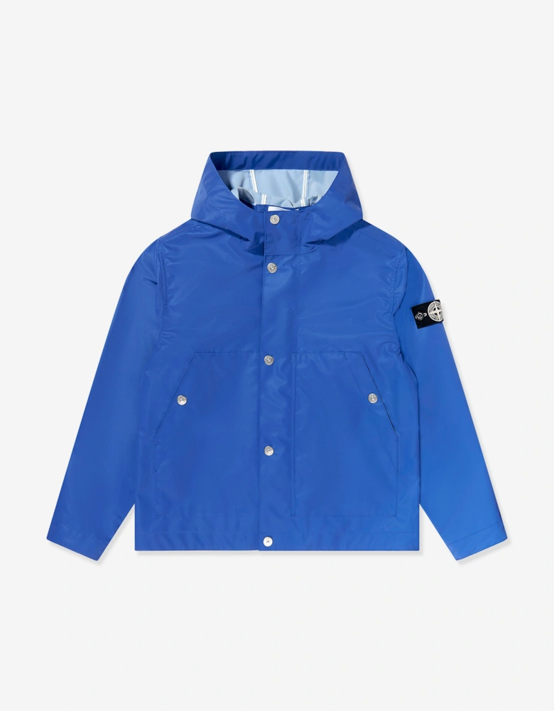 Boys Light Compact Touch Jacket in Blue