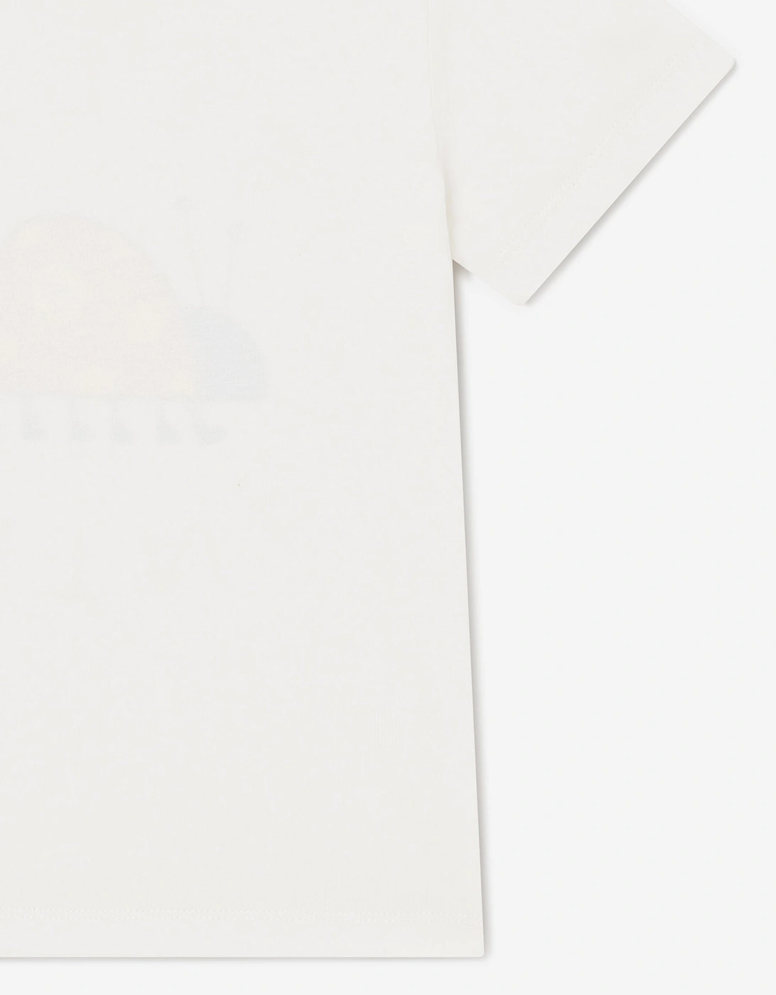 Girls Ladybird Logo T-Shirt in Ivory