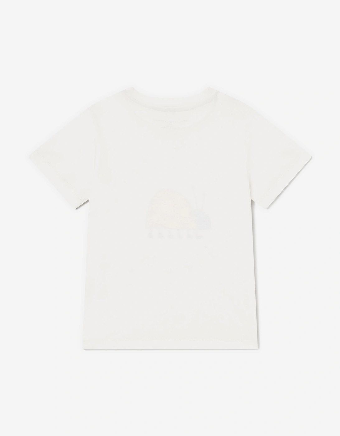 Girls Ladybird Logo T-Shirt in Ivory