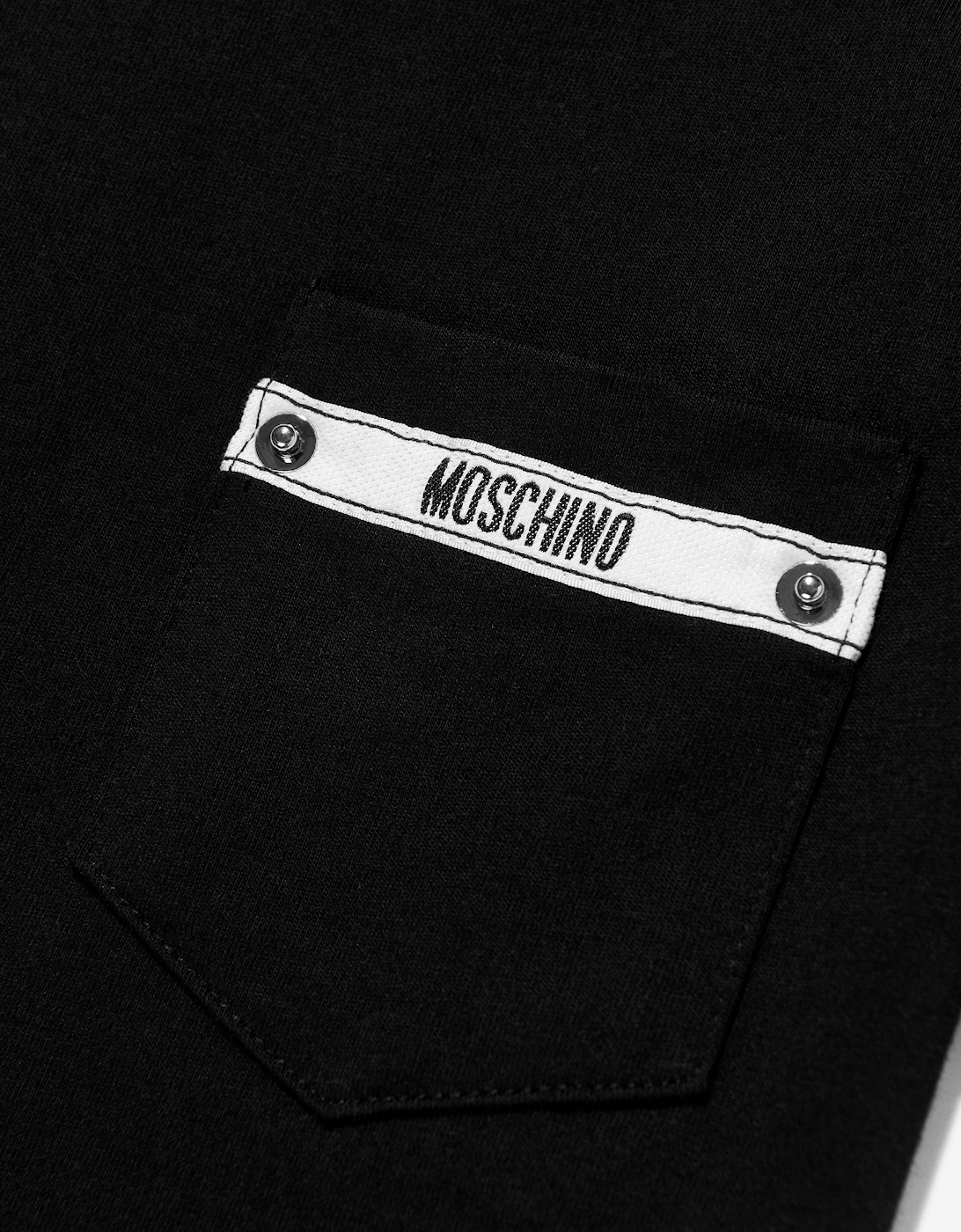 Boys Logo Pocket T-Shirt in Black