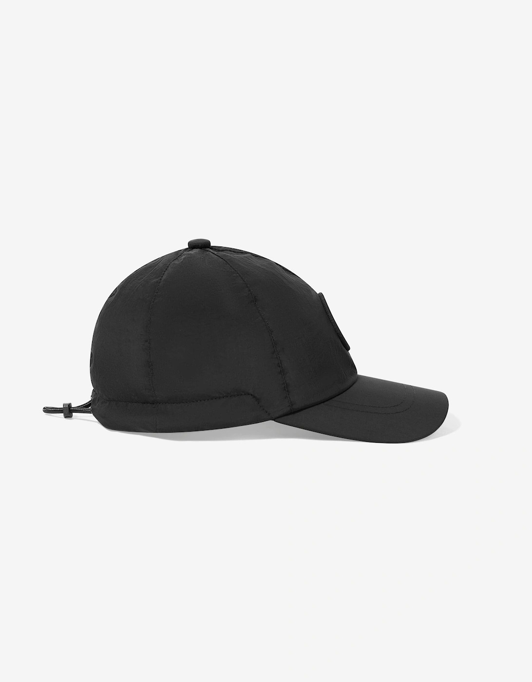 Boys Compass Logo Baseball Cap in Black, 5 of 4
