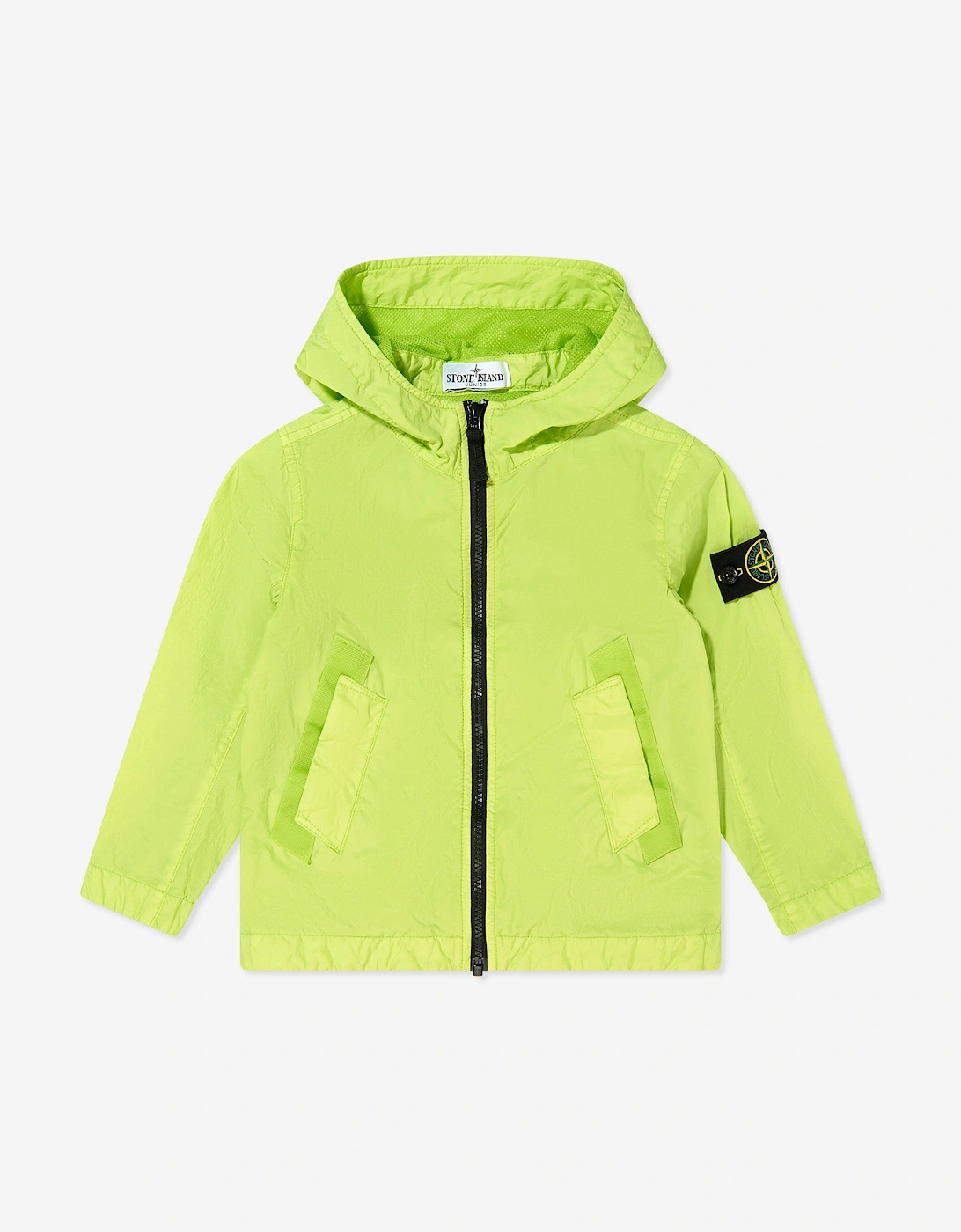 Boys Lightweight Ripstop Jacket in Green, 5 of 4