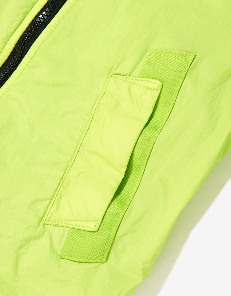 Boys Lightweight Ripstop Jacket in Green