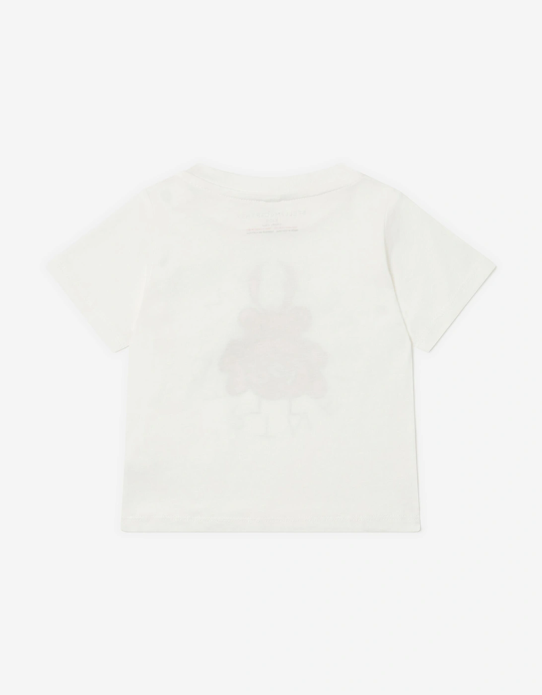 Baby Boys Beetle Logo T-Shirt in Ivory