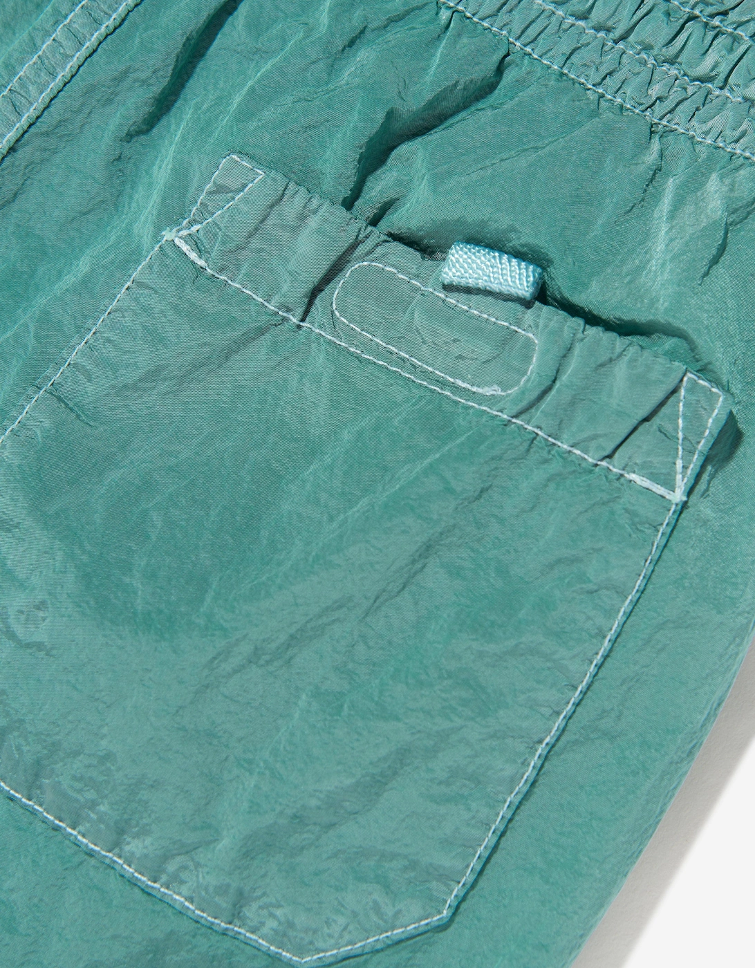 Boys Compass Logo Swim Shorts in Green