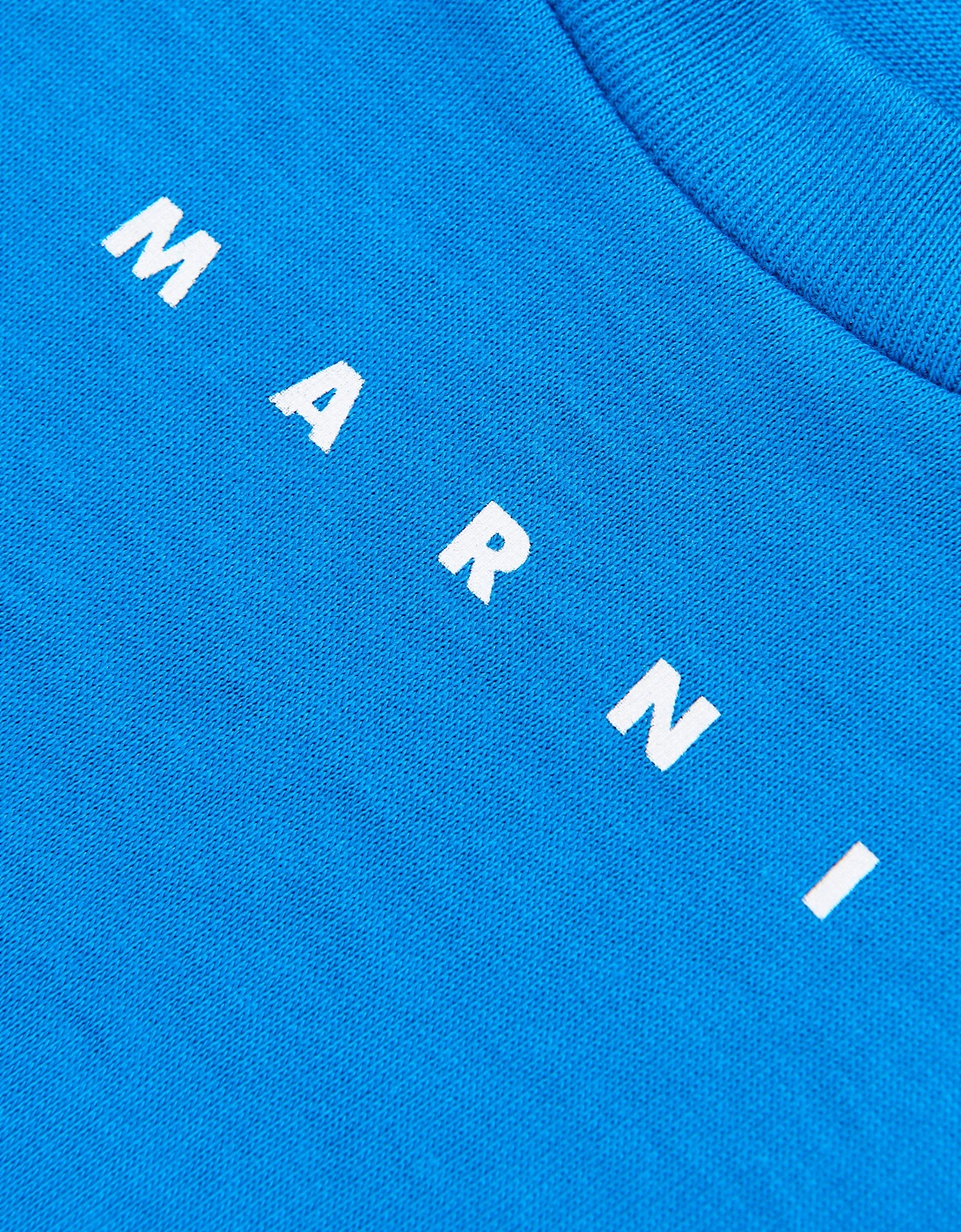 Baby Cotton Logo T-Shirt in Blue