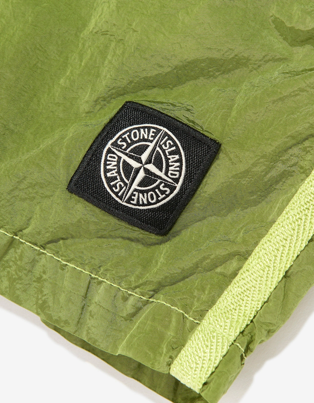 Boys Compass Logo Swim Shorts in Green