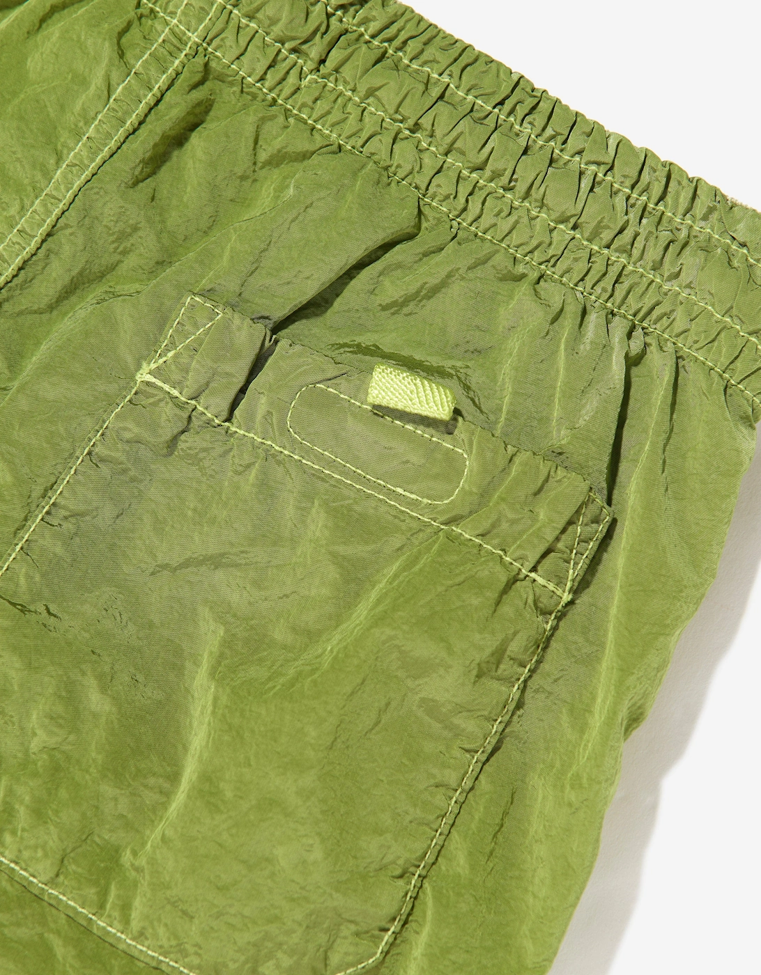 Boys Compass Logo Swim Shorts in Green