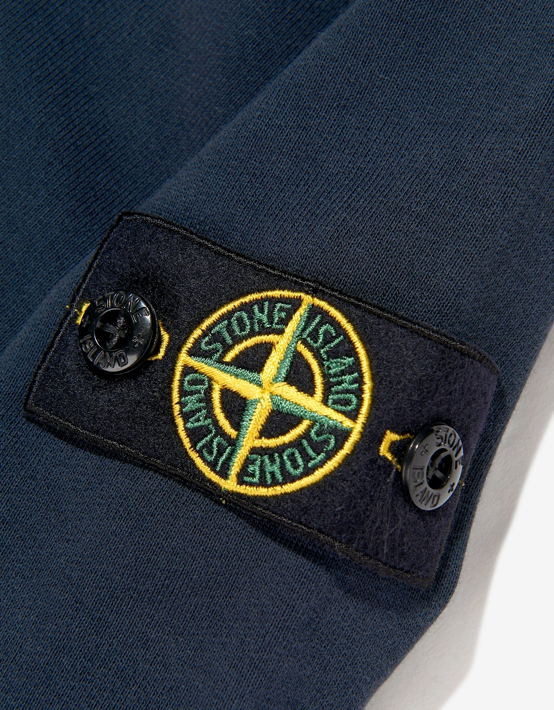 Boys Cotton Fleece Sweatshirt in Navy