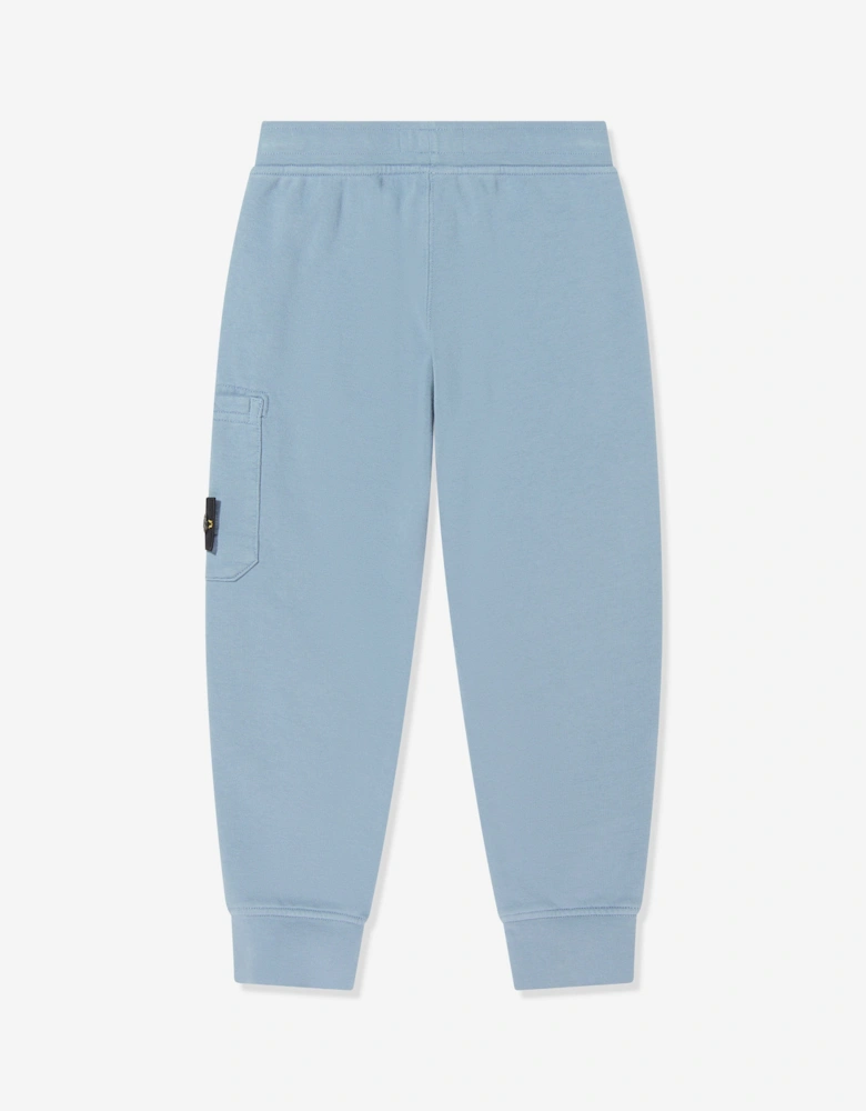 Boys Logo Pocket Joggers in Blue