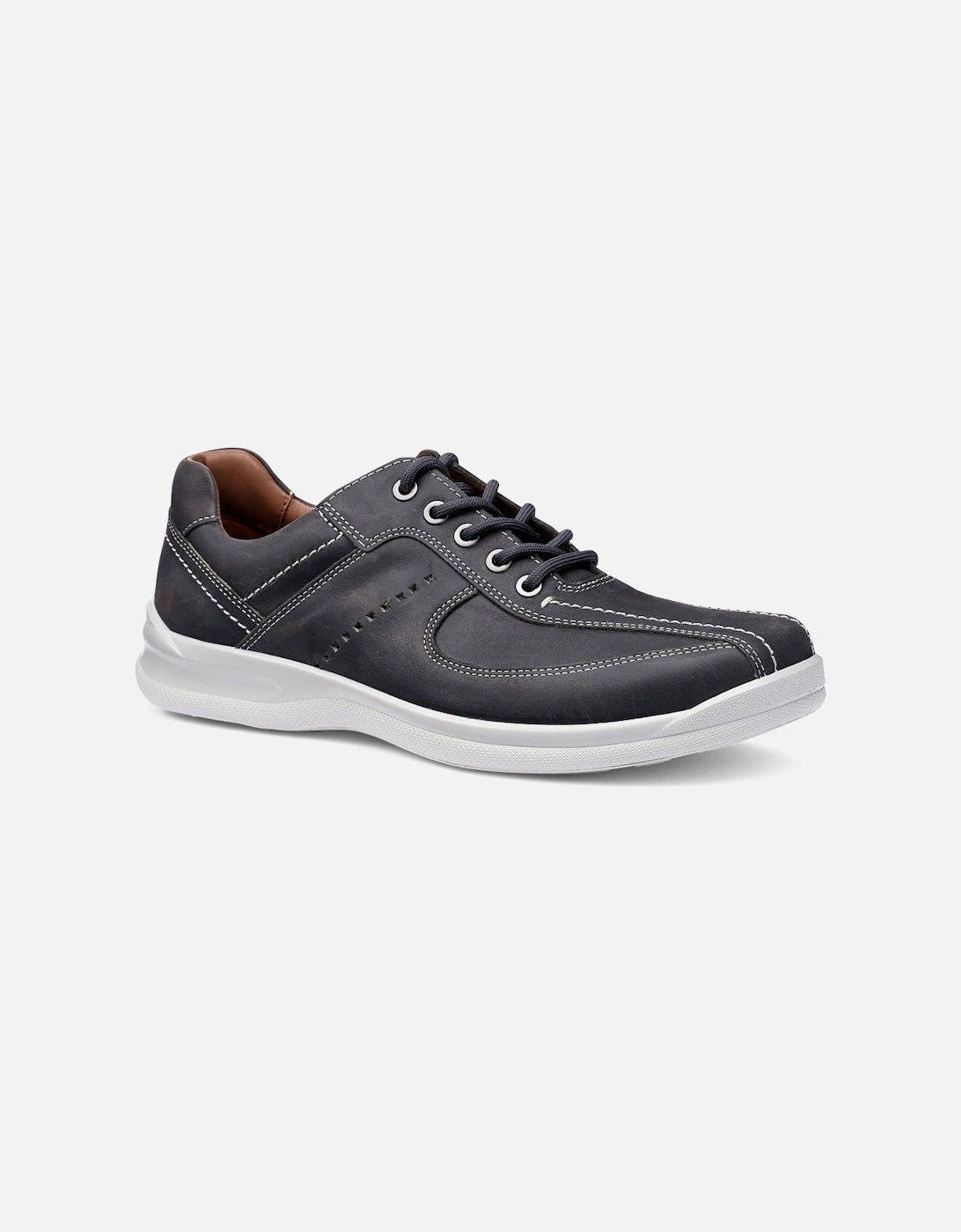 Hotter Men's Black Lance Lace-Up Shoe - Size: 7.5