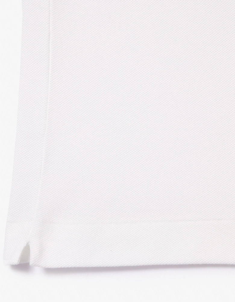 Classic Fit L.12.12 Mens Short Sleeve Polo Shirt - White 001