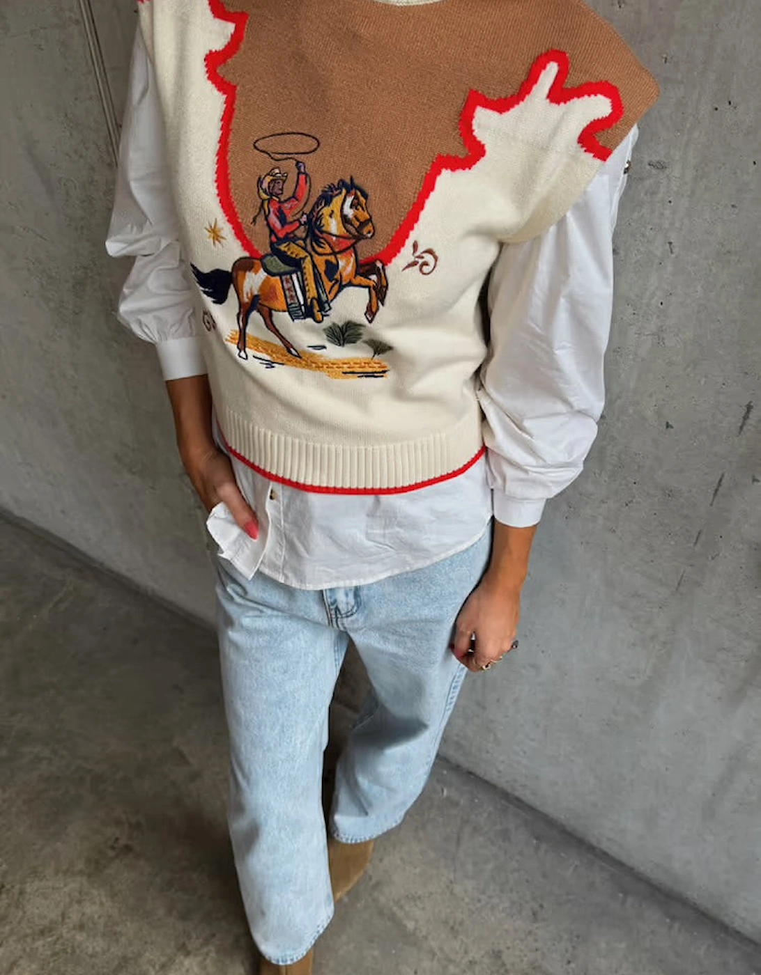 Cowgirl ro fitted tank