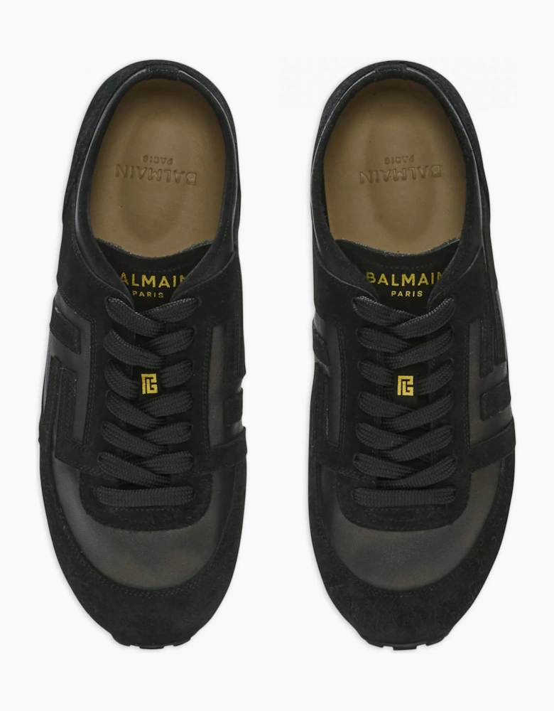 Racer 45 Suede Sneakers Black