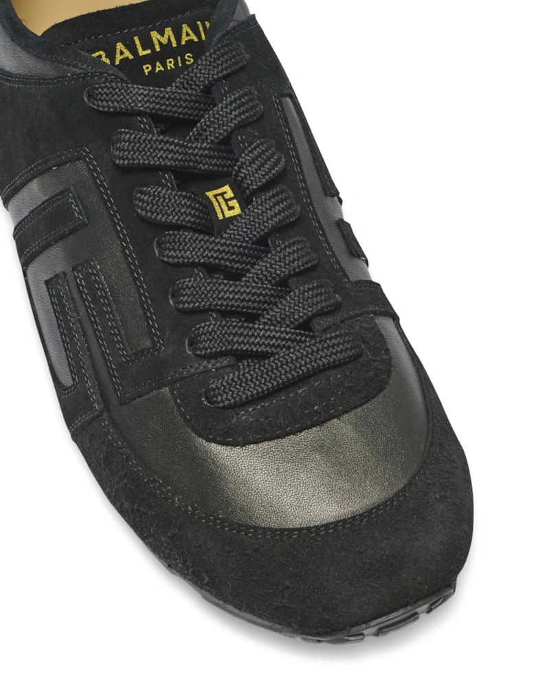 Racer 45 Suede Sneakers Black