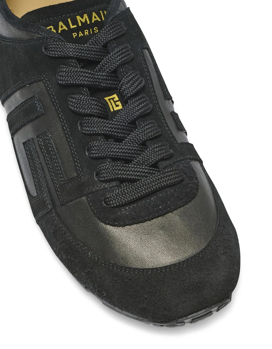 Racer 45 Suede Sneakers Black