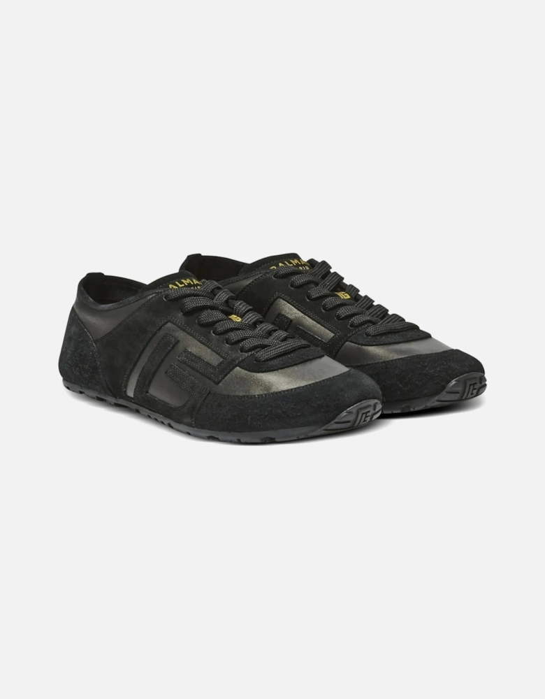Racer 45 Suede Sneakers Black