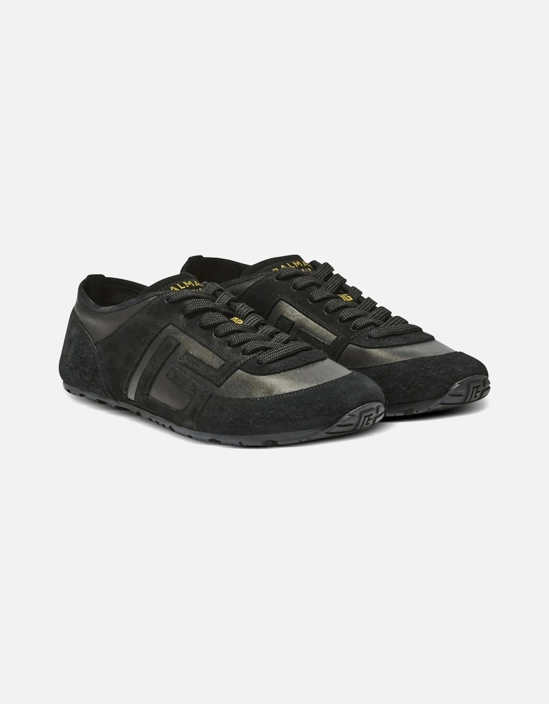 Racer 45 Suede Sneakers Black