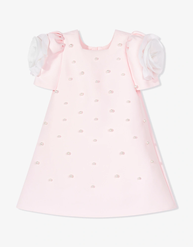 Girls Flower Occasion Dress in Pink