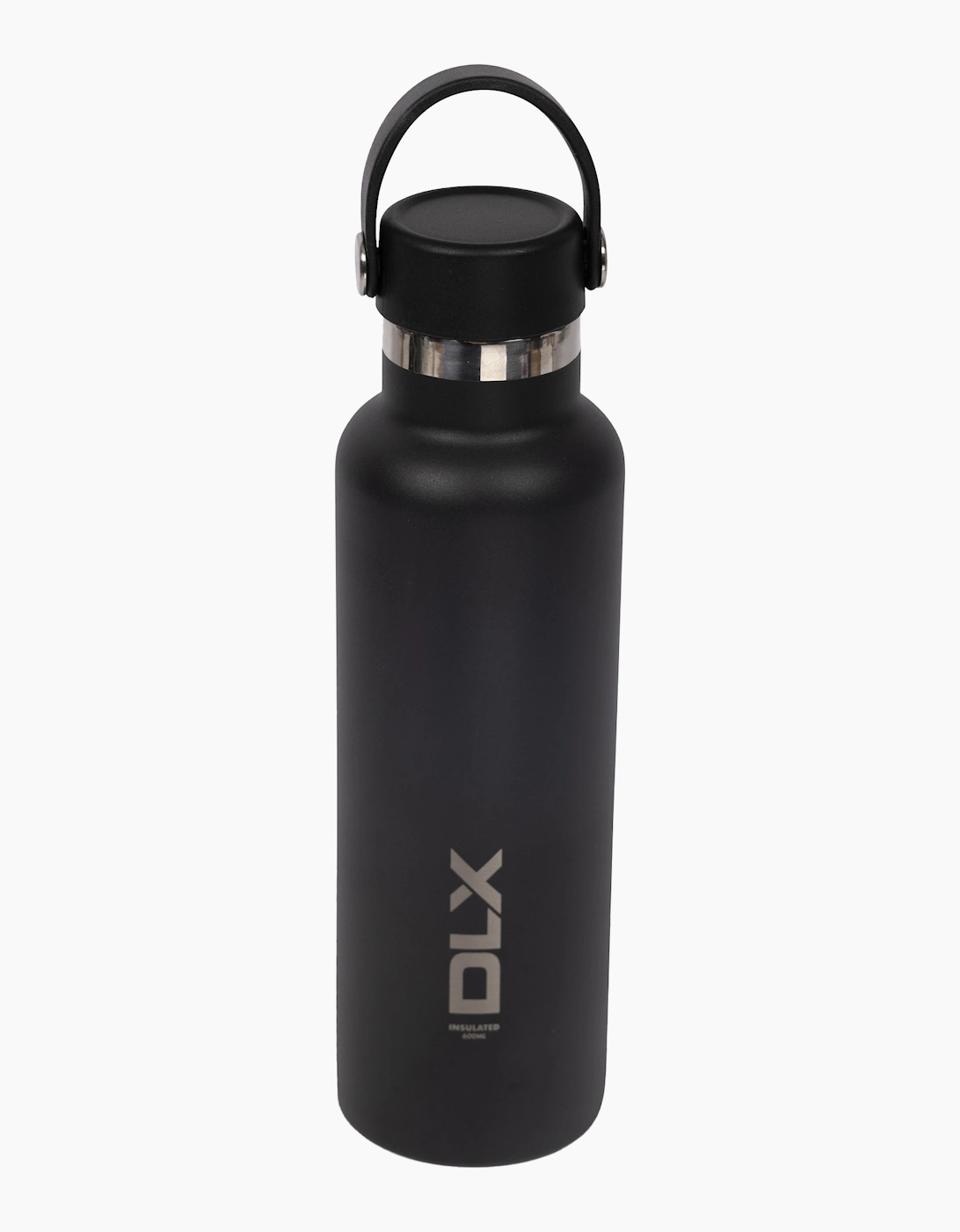 Trespass Unisex Black Langavat Dlx Insulated 600Ml Flask - Size: One Size