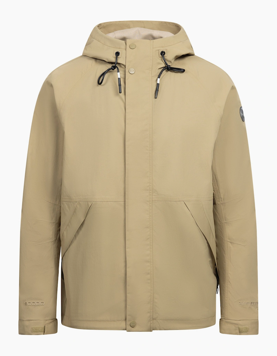 Trespass Men's Brown Malcolm Dlx Waterproof Jacket - Size: 44/Regular
