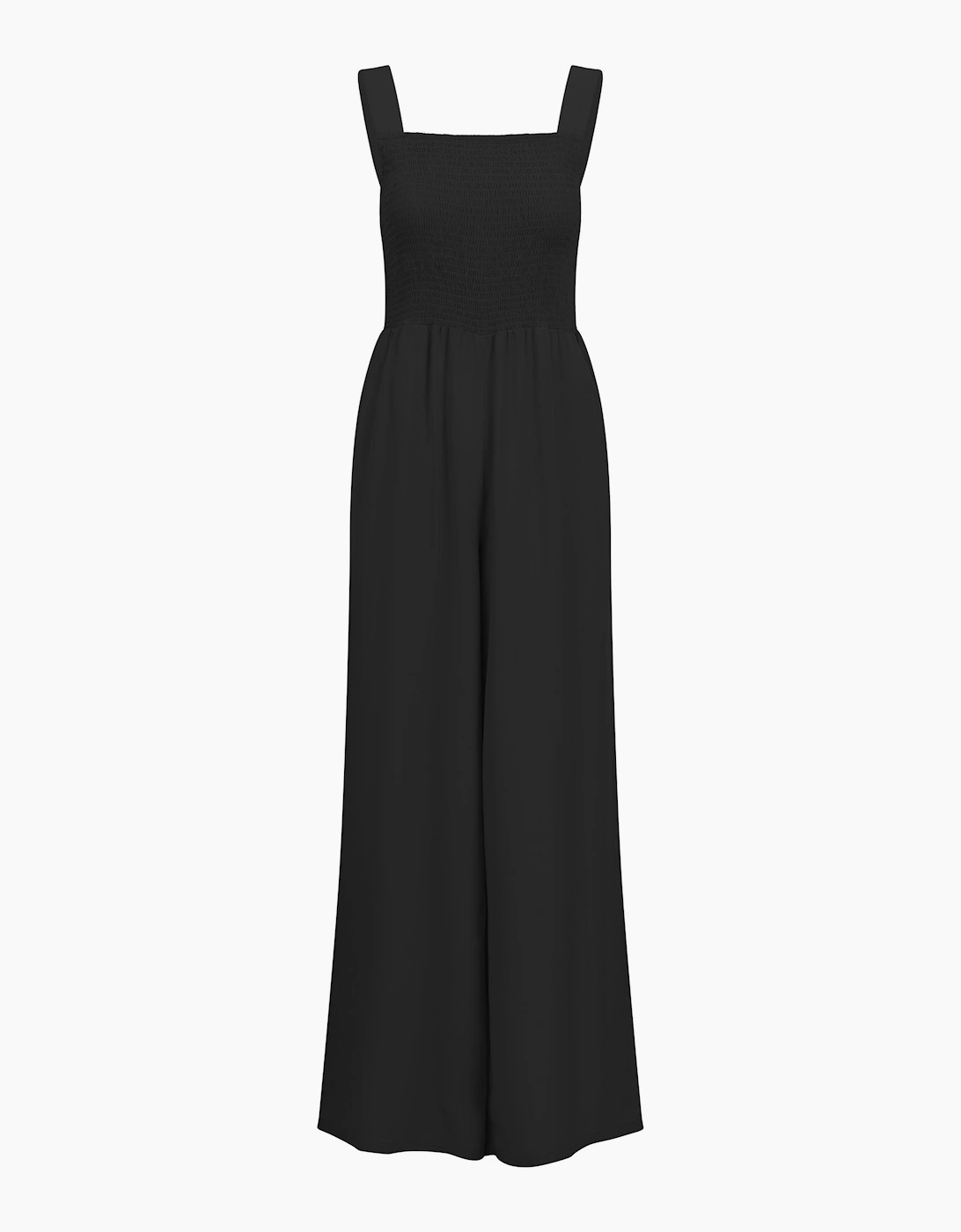 Trespass Women's Black / Cove Full Length Sleeveless Casual Jumpsuit - Size: 10/8