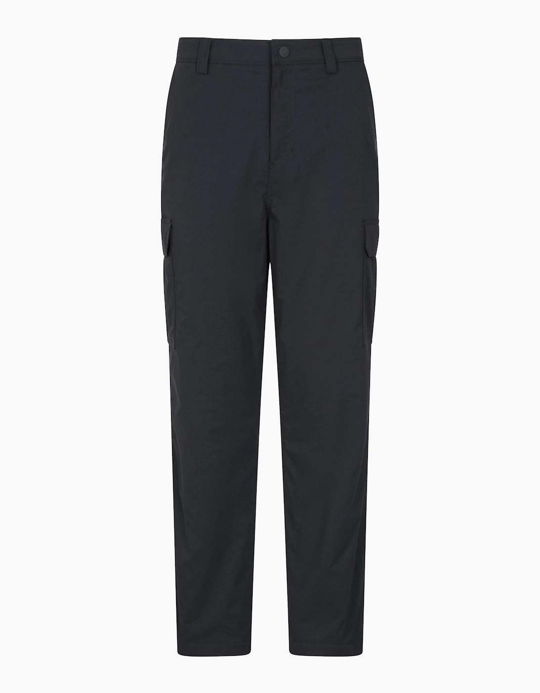 Men's Mountain Warehouse Mens Delta Fleece Lined Winter Trousers - Black - Size: 38S