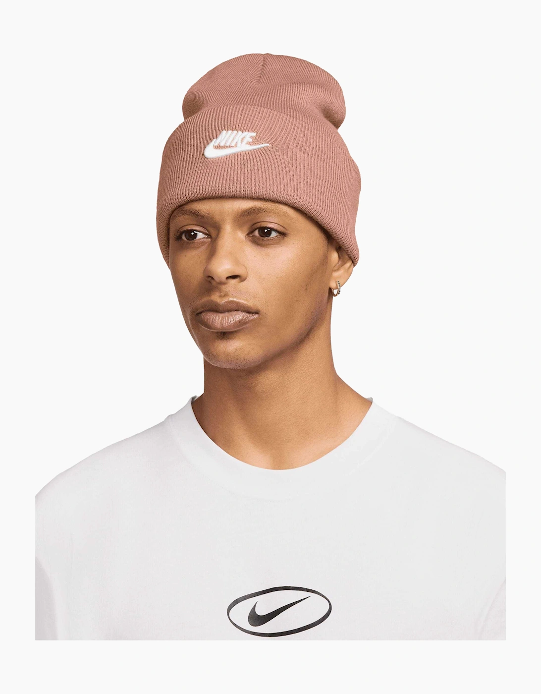 Nike Men's Brown Unisex Futura Peak Beanie - Size: One Size