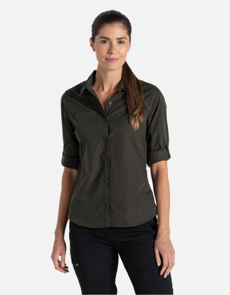 Womens/Ladies Kiwi Long-Sleeved Shirt