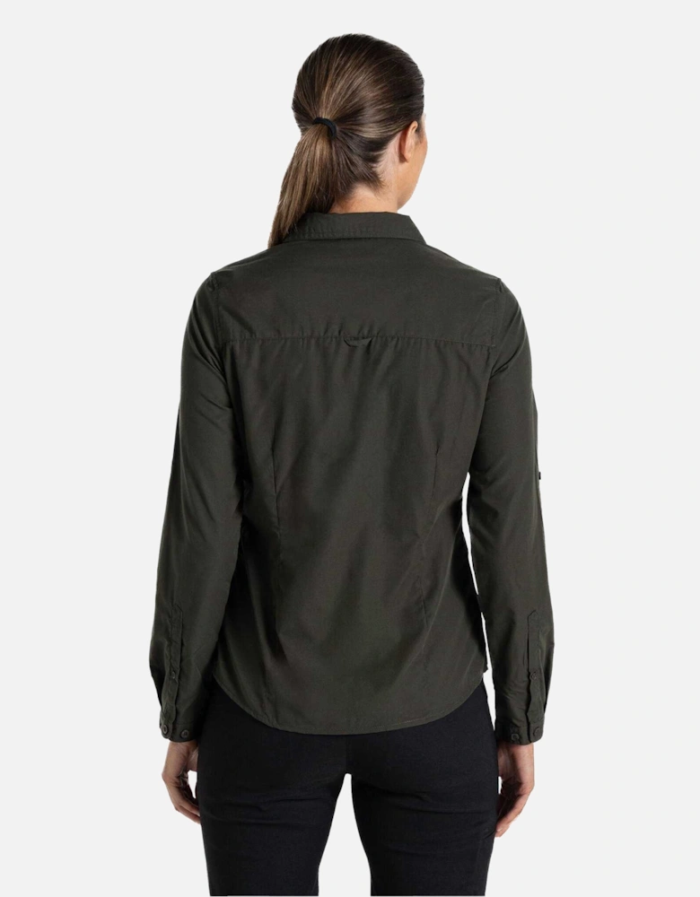Womens/Ladies Kiwi Long-Sleeved Shirt