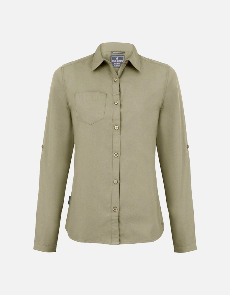 Womens/Ladies Kiwi Long-Sleeved Shirt