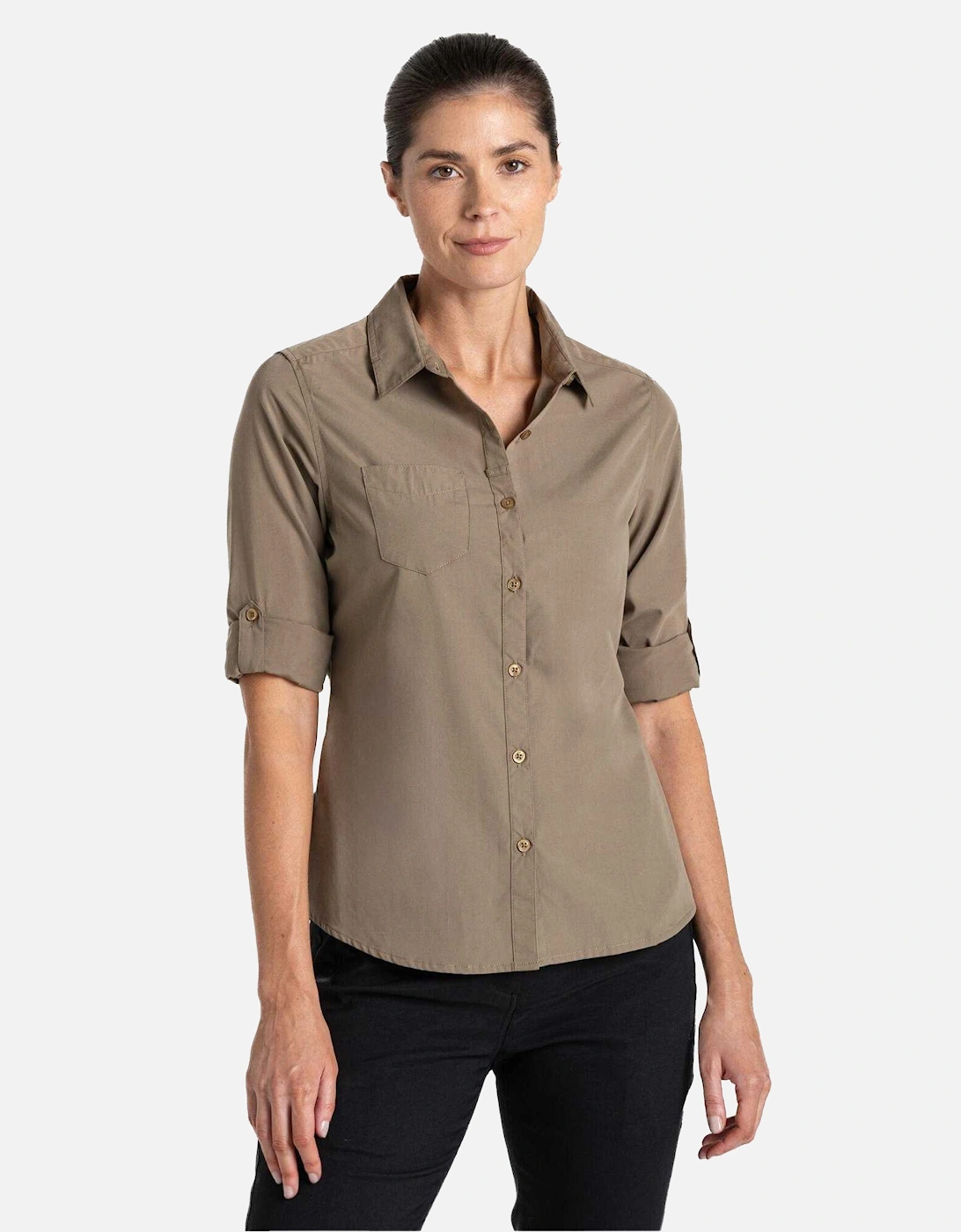 Womens/Ladies Kiwi Long-Sleeved Shirt