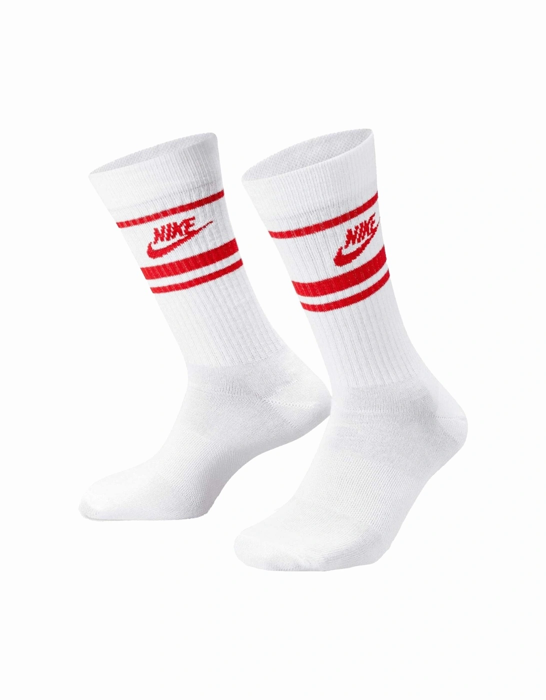 Unisex Adult Sportswear Essential Everyday Crew Socks (Pack of 3), 2 of 1