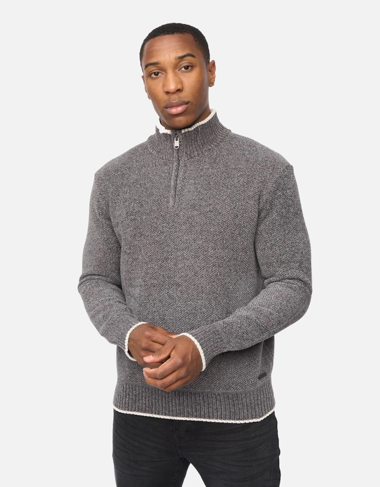 Mens Coldwell Chenille Quarter Zip Jumper