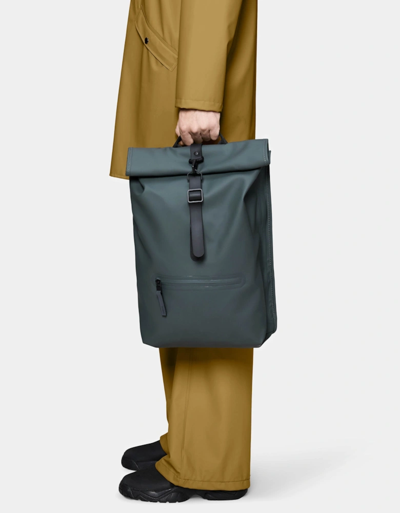 Unisex Rolltop Rucksack - Dark Grey 153