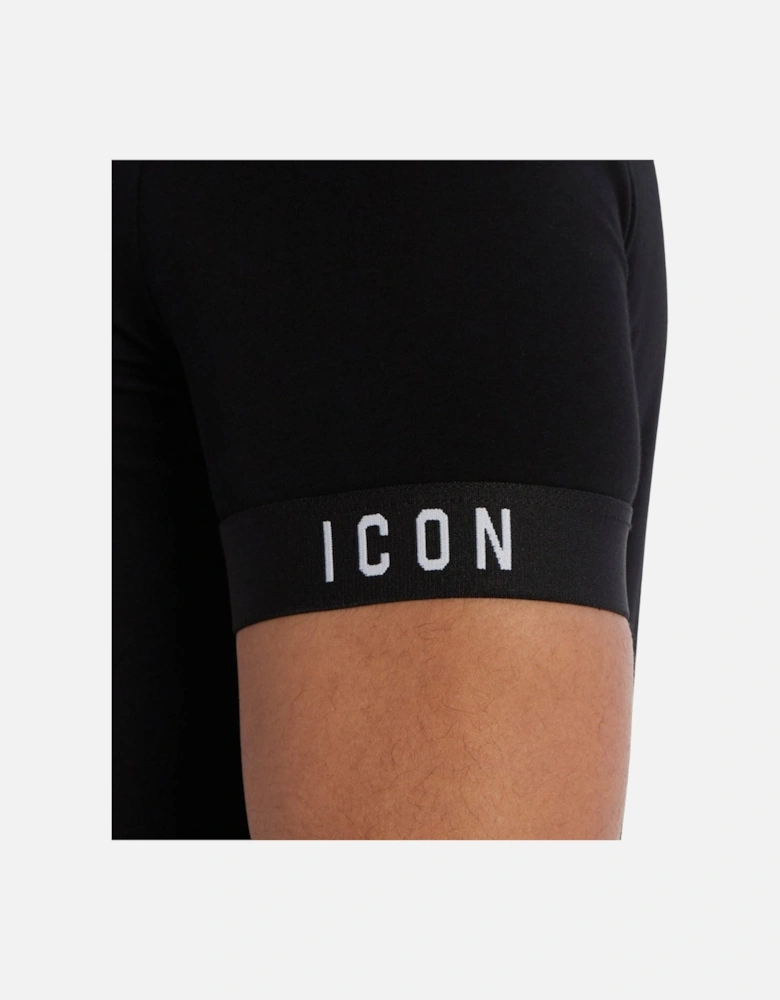 Icon Logo Black T-Shirt
