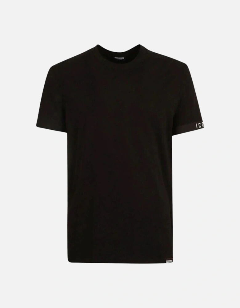 Icon Logo Black T-Shirt