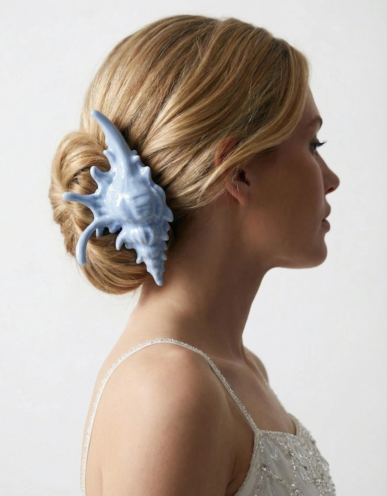 Nerina Coral Hair Clip