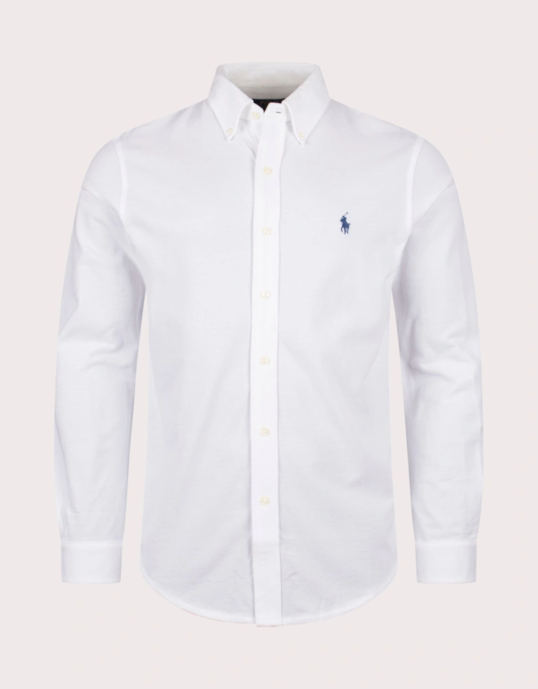 Relaxed Fit Featherweight Mesh Shirt