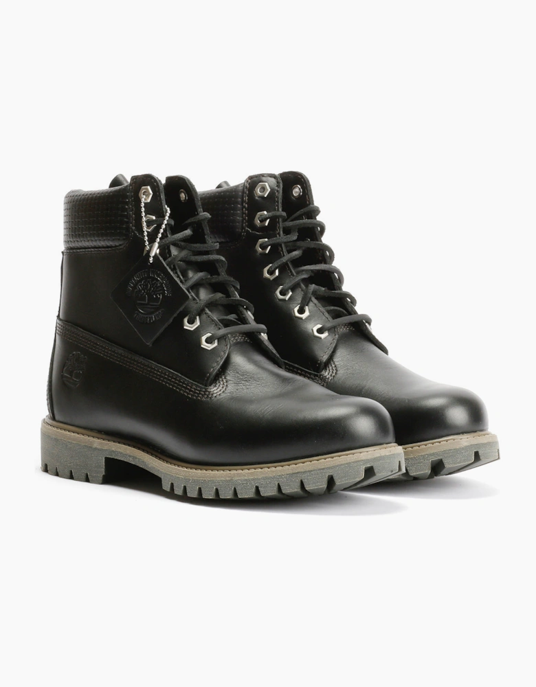 Premium 6-Inch Waterproof Men's Black Boots