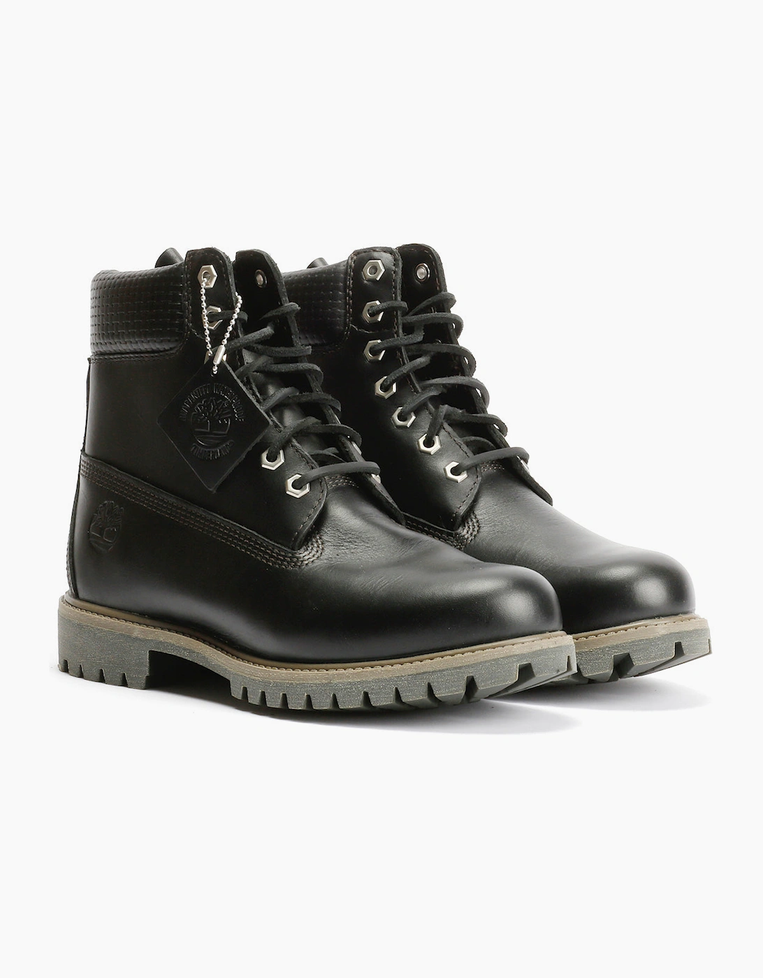 Premium 6-Inch Waterproof Men's Black Boots, 9 of 8