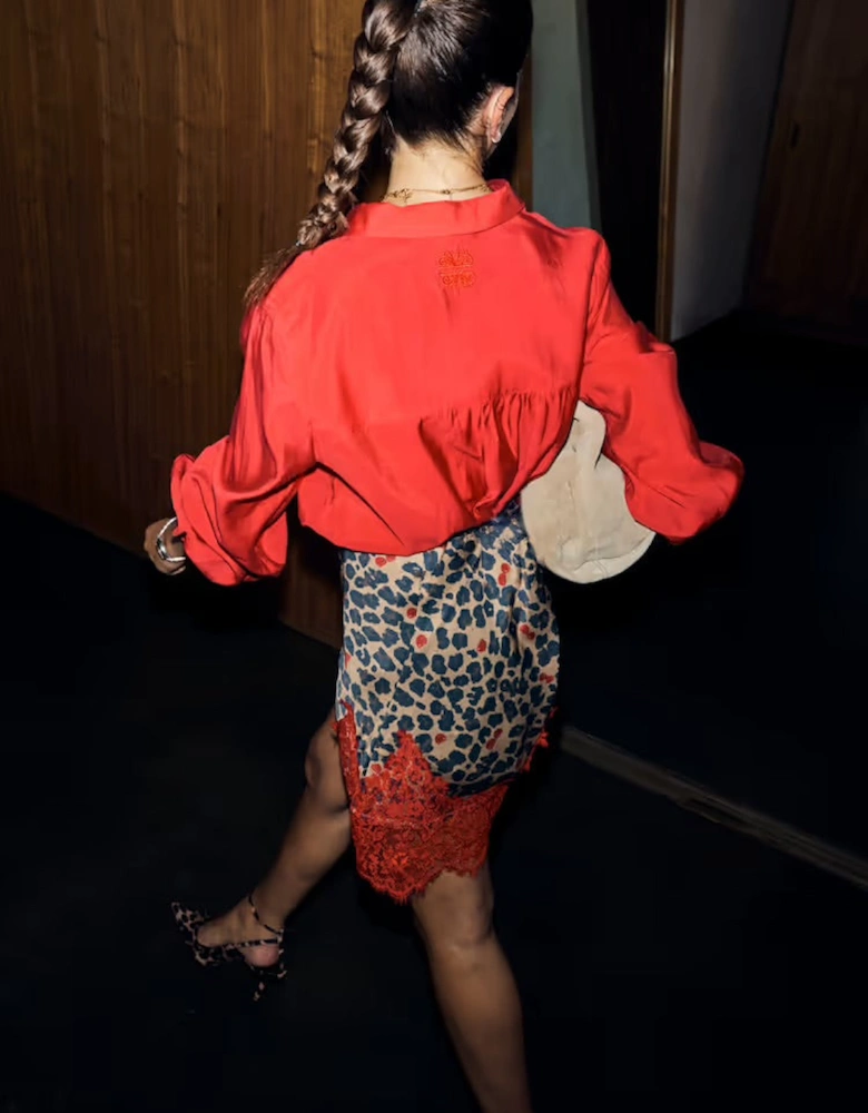 Cherry red Miley shirt