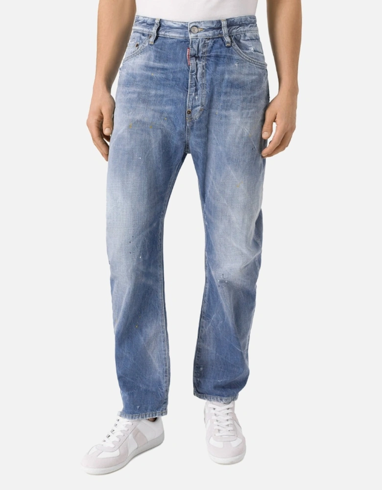 Clean Baby Blue Wash London Bro Jeans