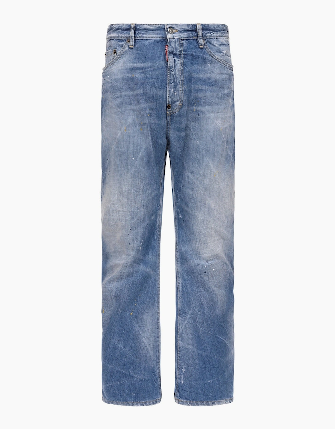 Men's Dsquared2 Clean Baby Blue Wash London Bro Jeans - Size: 32/32