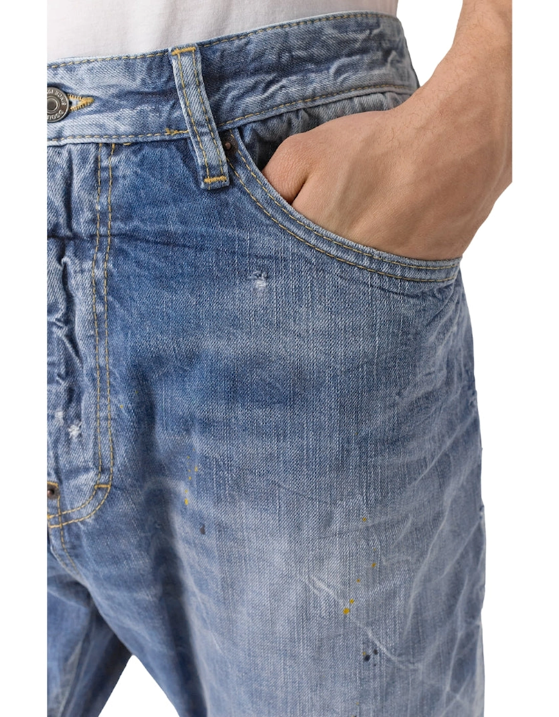 Clean Baby Blue Wash London Bro Jeans