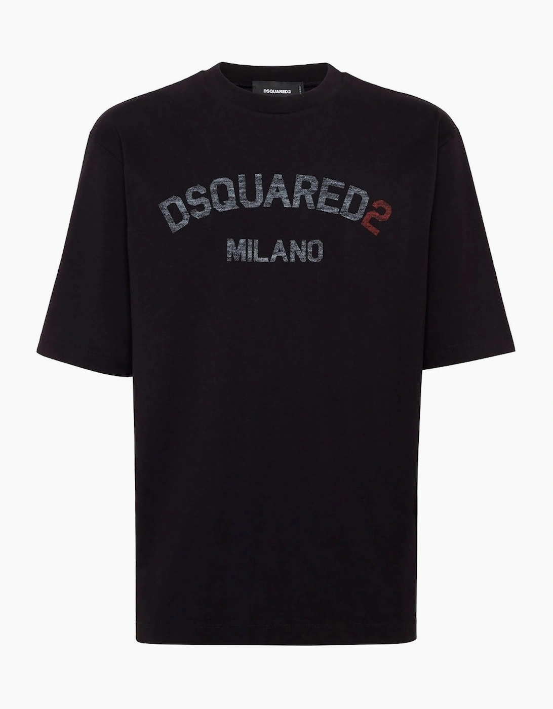 Dsquared2 Men's Black Milano Logo T-Shirt  36 S
