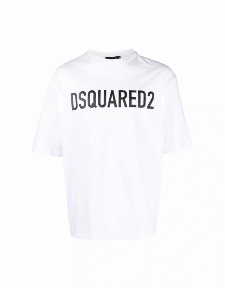 Bold Logo White T-Shirt