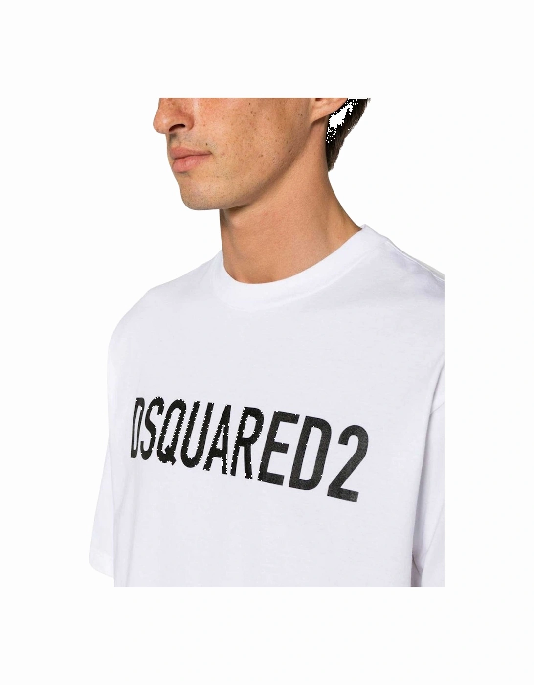 Bold Logo White T-Shirt