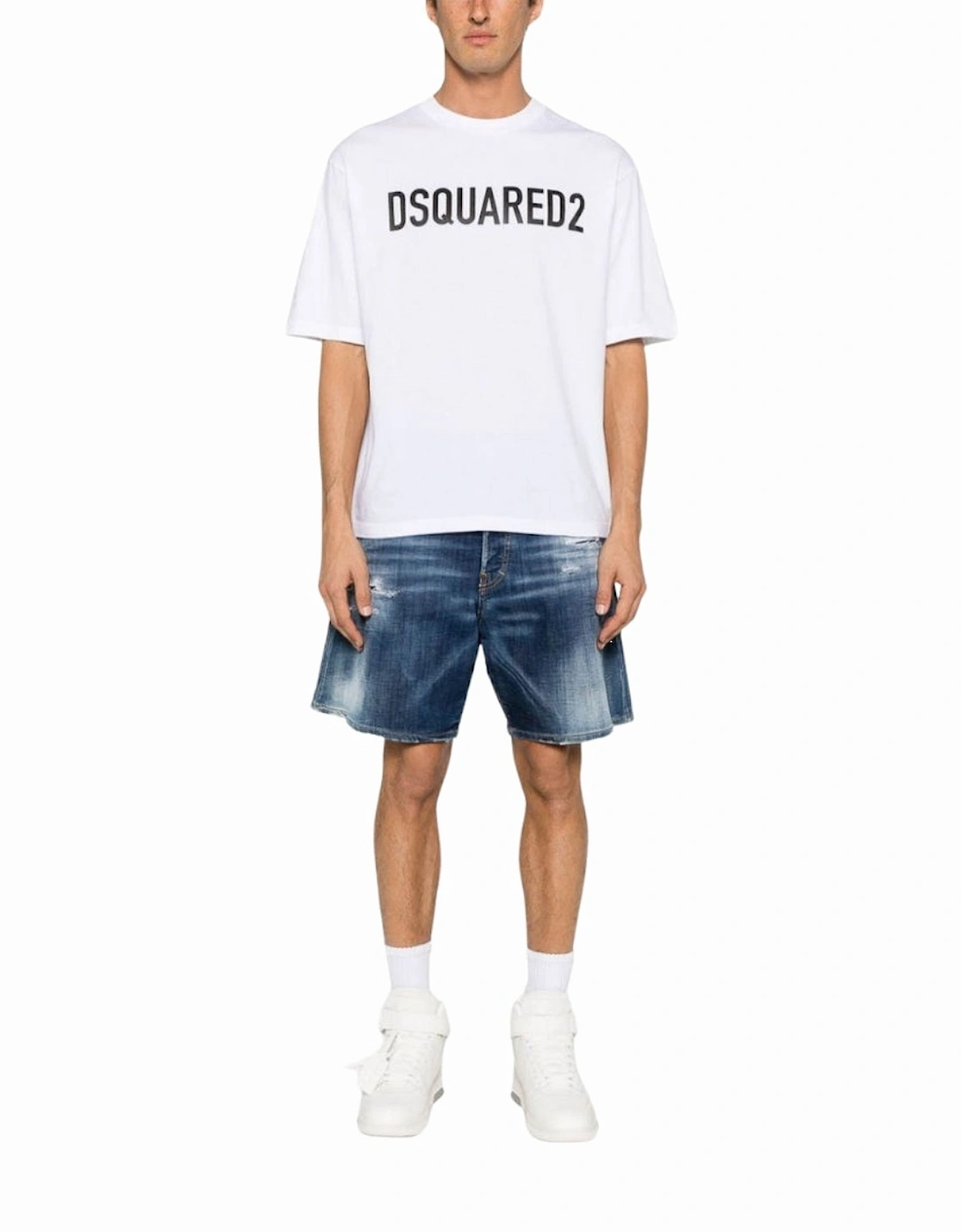 Bold Logo White T-Shirt