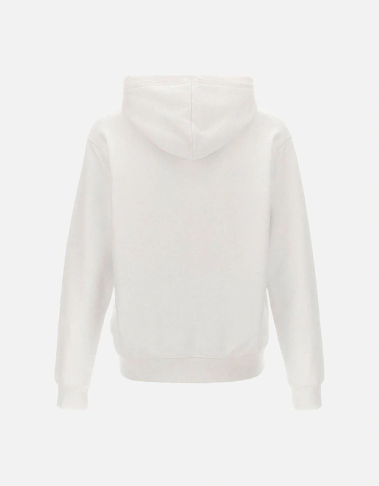 Horror Logo White Hoodie